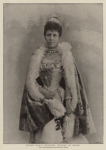 Königin Maria Cristina, Regentin von Spanien