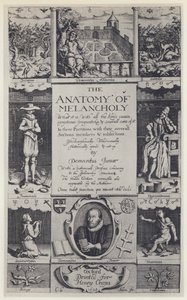 R Burton, The Anatomy of Melancholy, Dritte Ausgabe, J Lichfield für H Cripps, Oxford 1628 von English Photographer