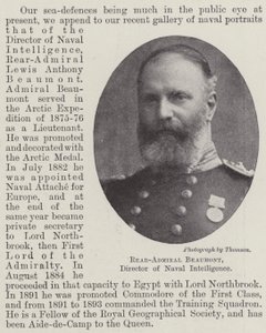 Konteradmiral Beaumont, Direktor der Marineaufklärung