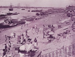 Fluss Hooghly, Kalkutta von English Photographer