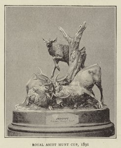 Royal Ascot Hunt Cup, 1891 von English Photographer