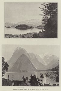Landschaft von West-Otago, auf der Südinsel Neuseelands
