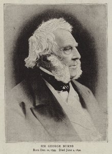 Sir George Burns von English Photographer