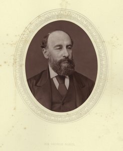 Sir George Nares von English Photographer
