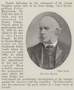 Sir John Bridge von English Photographer