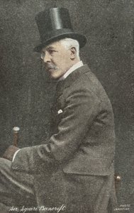 Sir Squire Bancroft von English Photographer