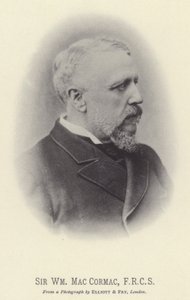 Sir William MacCormac, FRCS (s/w Foto) von English Photographer