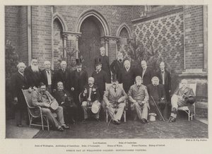 Rede Tag am Wellington College, angesehene Besucher