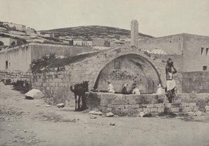 Mariens Brunnen oder die Quelle der Jungfrau, Nazareth, ein Ort, den Maria, die Mutter unseres Herrn, oft besuchte