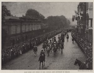 Staatseintritt in Dublin von Earl Cadogan, Lord Lieutenant von Irland