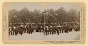 Stereografischer Druck des Diamantjubiläums von Königin Victoria