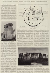 Stonehenge, die Balearen und Malta, alte Tempel verglichen