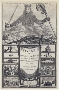 T Hobbes, Leviathan, A Crooke 1651