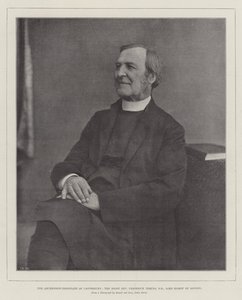 Der designierte Erzbischof von Canterbury, der rechte ehrwürdige Frederick Temple, DD, Lordbischof von London