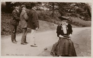 Das Junggesellenmädchen von English Photographer