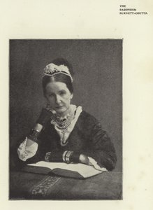 Die Baronin Burdett-Coutts von English Photographer