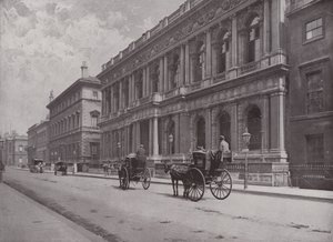 Die Carlton und Reform Clubs, Pall Mall von English Photographer