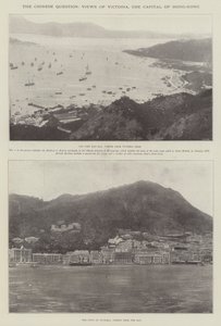 Die chinesische Frage, Ansichten von Victoria, der Hauptstadt von Hongkong