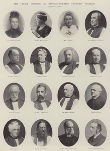 Der Kirchenkongress in Newcastle-on-Tyne, prominente Redner von English Photographer