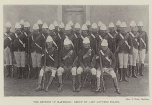 Die Verteidigung von Mafeking, Gruppe der Cape Mounted Police