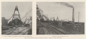 Die Entwicklung des Kohlebergbaus in Kent, Ansichten der Arbeiten von English Photographer