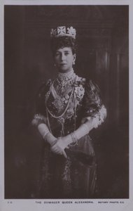 Die verwitwete Königin Alexandra