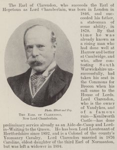 Der Earl of Clarendon, neuer Lord Chamberlain