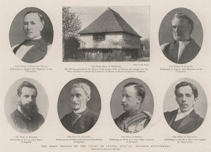 Die erste Sitzung des Gerichtshofs der Ansprüche, 17. Juli, bemerkenswerte Petenten von English Photographer