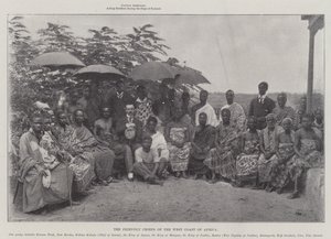Die freundlichen Häuptlinge der Westküste Afrikas von English Photographer