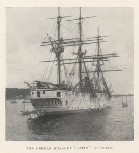 Das deutsche Kriegsschiff Stein in Dover von English Photographer
