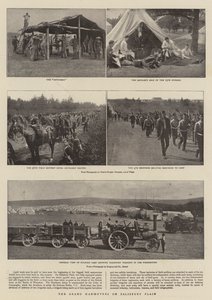 Die großen Manöver auf der Salisbury-Ebene von English Photographer