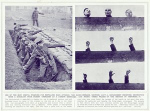 Die Handgranate, aus The Illustrated War News, veröffentlicht am 22. November 1939
