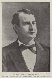 Der ehrenwerte William Jennings Bryan, demokratischer Kandidat für die Präsidentschaft der Vereinigten Staaten von English Photographer
