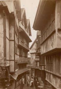 Die Internationale Gesundheitsausstellung in South Kensington: Reproduktion von London in alten Zeiten