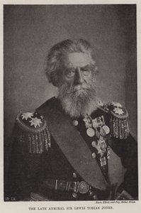 Der verstorbene Admiral Sir Lewis Tobias Jones von English Photographer