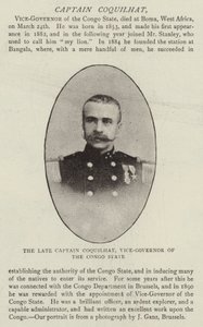 Der verstorbene Kapitän Coquilhat, Vizegouverneur des Kongo-Staates von English Photographer