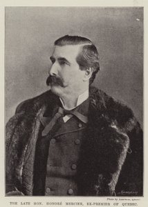 Der verstorbene Ehrenwerte Honore Mercier, Ex-Premier von Quebec von English Photographer
