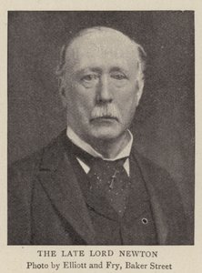 Der verstorbene Lord Newton von English Photographer