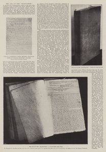 Das Logbuch der Mayflower von English Photographer