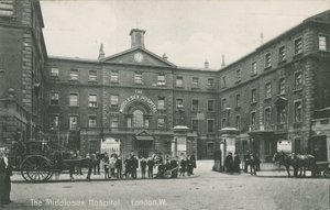 Das Middlesex Hospital, London, 1910