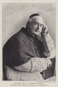 Der Hochwürdigste Dr. Herbert Vaughan, der neue römisch-katholische Erzbischof von Westminster von English Photographer