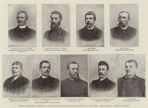 Die Nansen-Nordpol-Expedition, Porträts von Dr. Nansens Begleitern