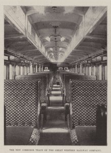 Der neue Korridorzug der Great Western Railway Company