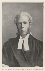 Der neue Master of the Rolls, der ehrenwerte Sir R. Henn Collins von English Photographer