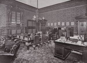 Der alte Ratssaal im Schatzamt von English Photographer