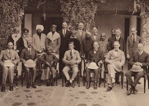 Der Prinz und der Maharaja Kumar in der Residenz, Udaipur