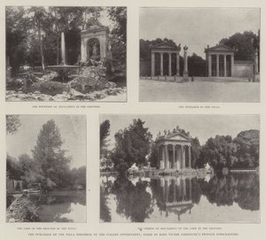 Der Kauf der Villa Borghese durch die italienische Regierung, unterstützt durch die private Spende von König Viktor Emanuel