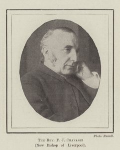 Der Reverend F. J. Chavasse, neuer Bischof von Liverpool von English Photographer