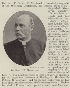 Der Reverend F W Macdonald
