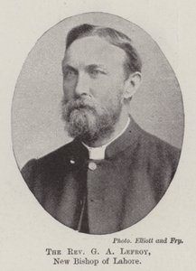 Der Reverend G A Lefroy, neuer Bischof von Lahore von English Photographer